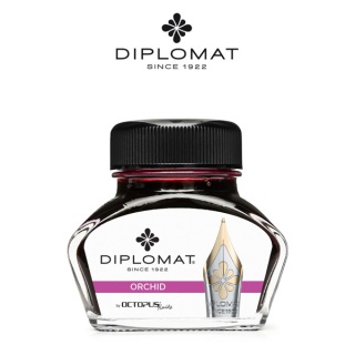 Atrament do piór wiecznych DIPLOMAT, w kałamarzu, 30 ml, orchid pink, Pióra, Artykuły do pisania i korygowania