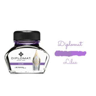 Atrament do piór wiecznych DIPLOMAT, w kałamarzu, 30 ml, liliowy, Pióra, Artykuły do pisania i korygowania