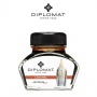 Fountain pen ink DIPLOMAT, in the inkwell, 30 ml, caramel