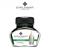 Fountain pen ink DIPLOMAT, in the inkwell, 30 ml, light green