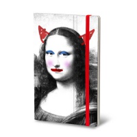 Notatnik STIFFLEX, 13x21cm, 192 strony, Devil Lisa, Notatniki, Zeszyty i bloki