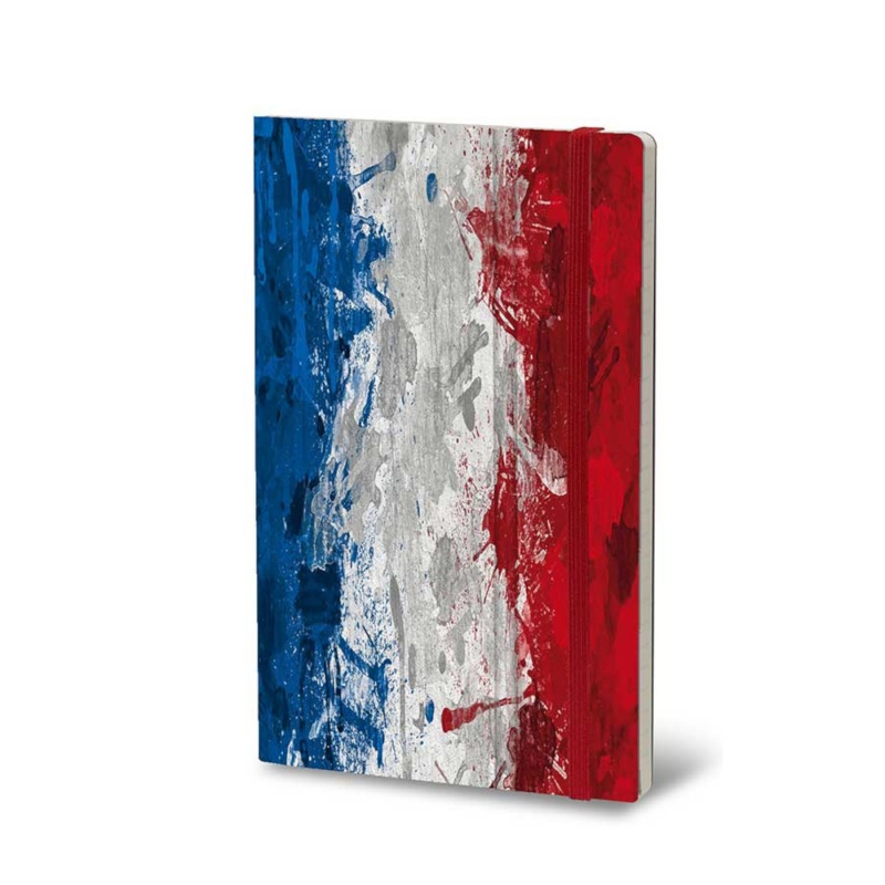 Notatnik STIFFLEX, 13x21cm, 192 strony, Les Couleurs De La Liberte, Notatniki, Zeszyty i bloki