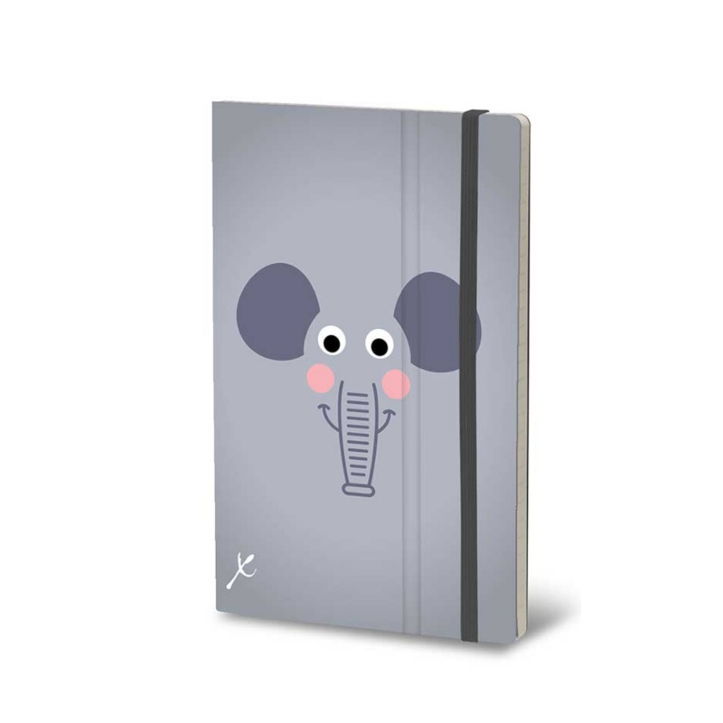 Notatnik STIFFLEX, 13x21cm, 192 strony, Elephant, Notatniki, Zeszyty i bloki