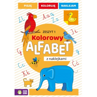 KOLOROWY ALFABET Z NAKLEJKAMI ZESZYT 1 7211, Podkategoria, Kategoria