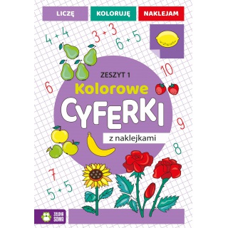 KOLOROWE CYFERKI Z NAKLEJKAMI ZESZYT 1 7235, Podkategoria, Kategoria