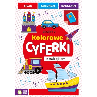 KOLOROWE CYFERKI Z NAKLEJKAMI ZESZYT 2 7242, Podkategoria, Kategoria