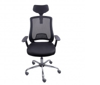 Fotel biurowy OFFICE PRODUCTS Itaka, czarny, Krzesła i fotele, Wyposażenie biura