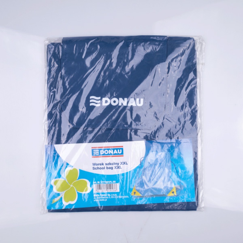 Worek szkolny DONAU, XXL, mix kolor&oacute;w, Worki, Artykuły szkolne