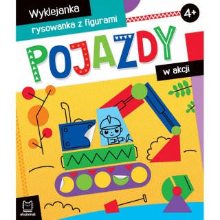 Pojazdy w akcji. Wyklejanka, rysowanka z figurami, Podkategoria, Kategoria