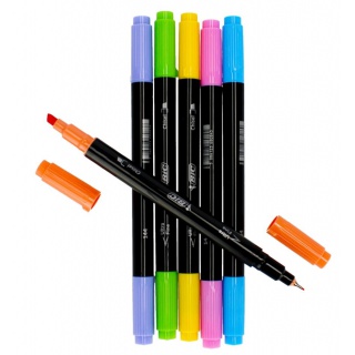 ZAKREŚLACZ DWUSTRONNY DUAL TIP 6KOL, Podkategoria, Kategoria