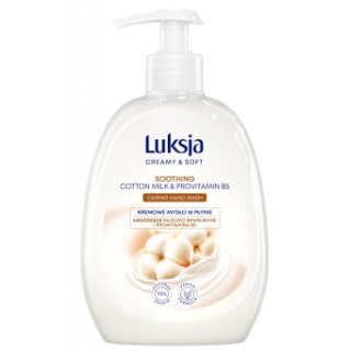 LUKSJA MYDŁO W PŁYNIE 500ML COTTON MILK&PROVITAMIN, Podkategoria, Kategoria