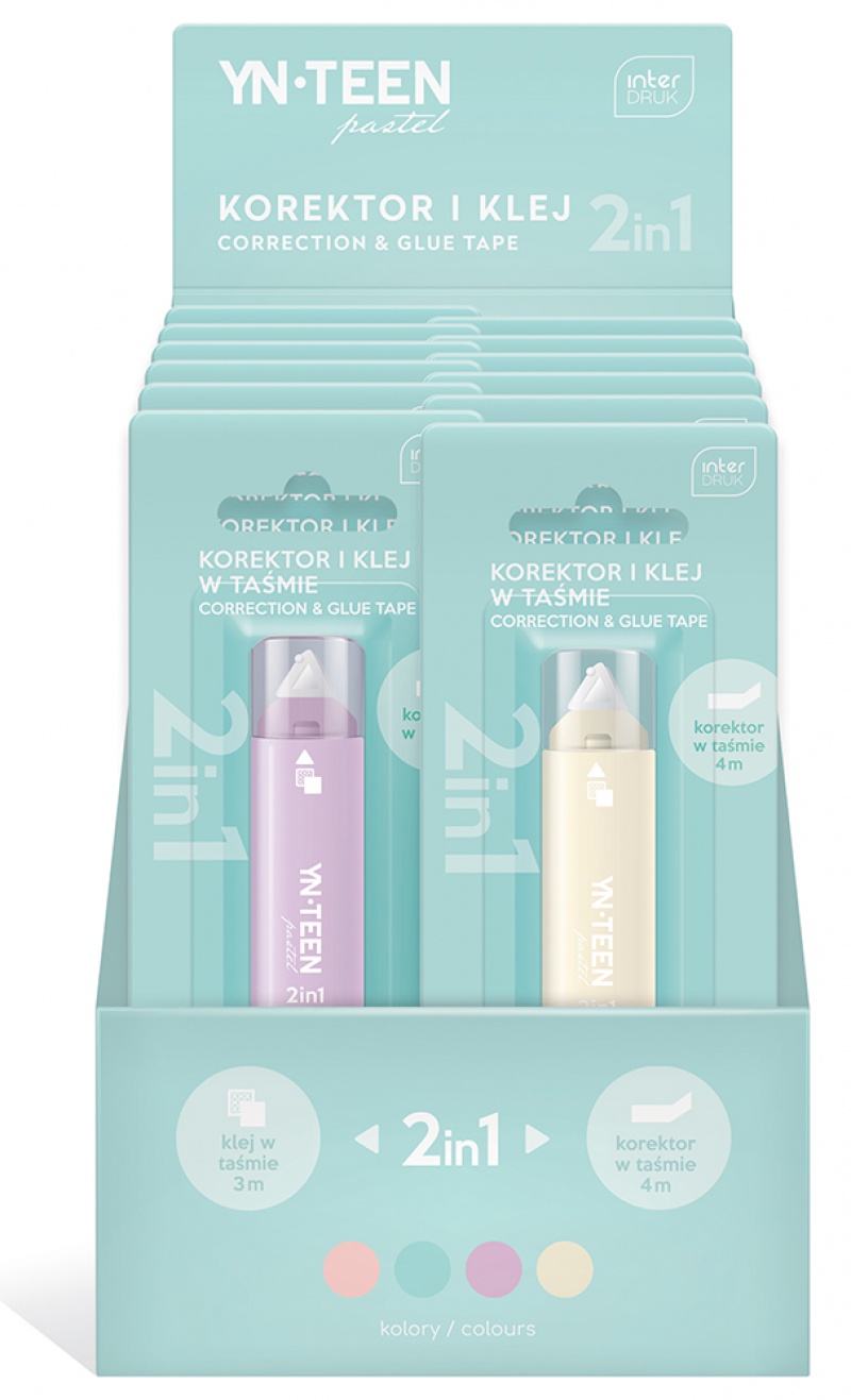 INT KOREKTOR I KLEJ W TAŚMIE PASTEL, Podkategoria, Kategoria