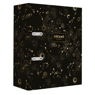 SEGREGATOR A4 75MM DREAMS BLACK, Podkategoria, Kategoria