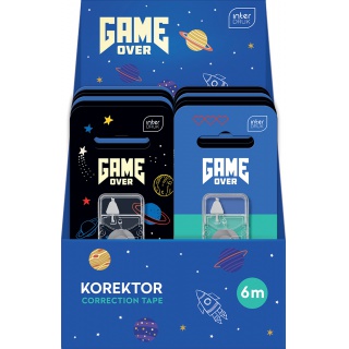 INT KOREKTOR W TAŚMIE GAME OVER 6m, Podkategoria, Kategoria