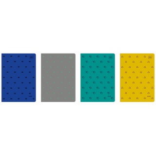 ZESZYT A5 32K.TRZY LINIE KOLOR.SOFT TOUCH ICON /10, Podkategoria, Kategoria