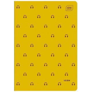 ZESZYT A5 32K.TRZY LINIE KOLOR.SOFT TOUCH ICON /10, Podkategoria, Kategoria