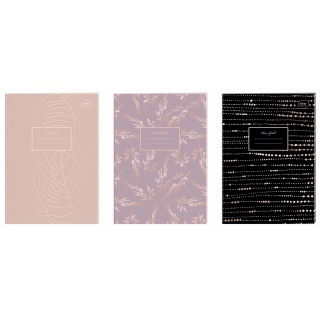 ZESZYT A4 60K.KRATKA METALLIC ROSE GOLD, Podkategoria, Kategoria
