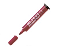 MARKER PERMAN.HI-TEXT 830 OKRĄGŁY CZERWONY 12szt, Podkategoria, Kategoria