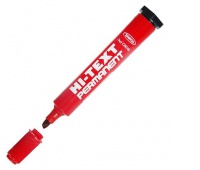 MARKER PERMAN. HI-TEXT 830 ŚCIĘTY CZERWONY 12szt, Podkategoria, Kategoria