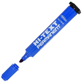 MARKER PERMAN. HI-TEXT 830 ŚCIĘTY NIEBIESKI 12szt, Podkategoria, Kategoria