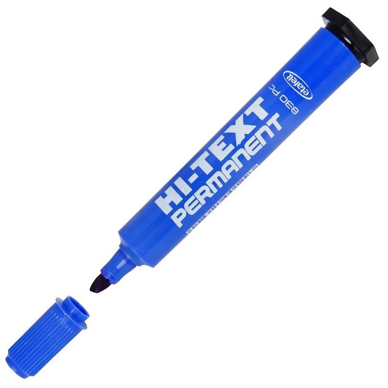 MARKER PERMAN. HI-TEXT 830 ŚCIĘTY NIEBIESKI 12szt, Podkategoria, Kategoria