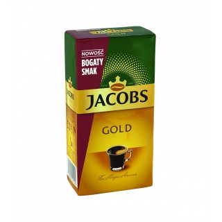 Kawa JACOBS GOLD, mielona, 250 g, Kawa, Artykuły spożywcze