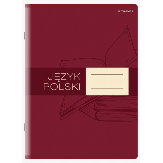 ZESZYT TOP J.POLSKI A4 60k.LINIA MIX 5szt., Podkategoria, Kategoria