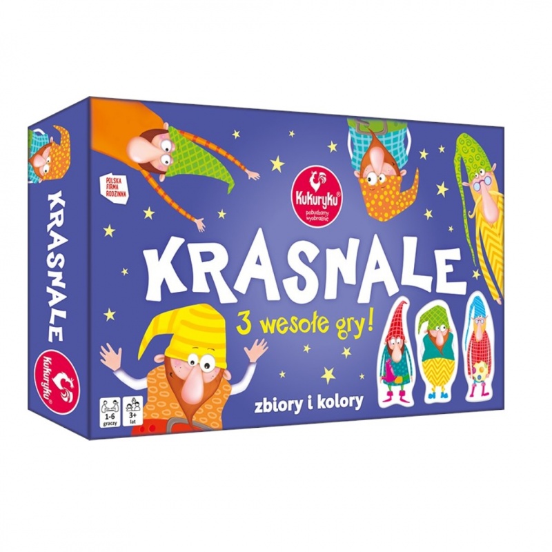 GRA KRASNALE 3292, Edukacyjne, Gry
