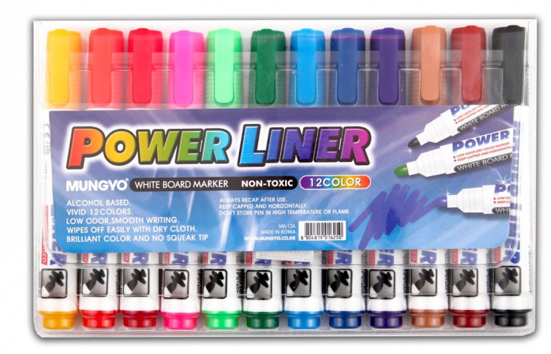 MUNGYO MARKER SUCHOŚCIERALNY MA-12A 12kol., Podkategoria, Kategoria
