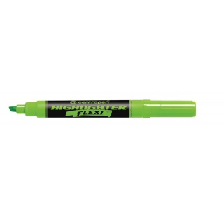 ZAKREŚLACZ CENTROPEN FLEXI ZIELONY, Podkategoria, Kategoria