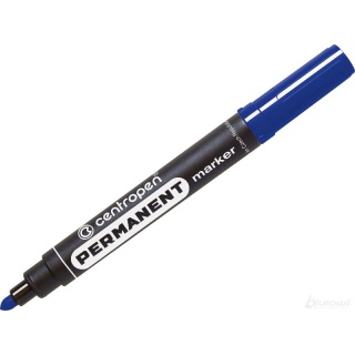 MARKER PERMANANTNY CENTROPEN ŚCIĘTY NIEBIESKI, Podkategoria, Kategoria