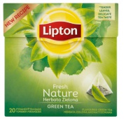 HERBATA LIPTON GREEN NATURE PIRAMIDKI 20T. ZIELONA, Podkategoria, Kategoria