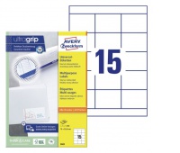ETYKIETY UNIWERSALNE 70x50,8mm.100ark. AVERY ZWECKFORM, Etykiety samoprzylepne i inne, Galanteria papiernicza