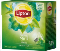 HERBATA LIPTON PIRAMIDKI 20T. ZIELONA Z MIĘTĄ, Podkategoria, Kategoria