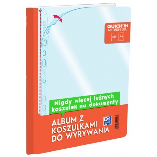 ALBUM Z KOSZULKAMI DO WYRYWANIA OXFORD A4 60K., Podkategoria, Kategoria