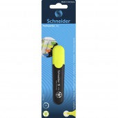 Highlighter SCHNEIDER Job, 1-5 mm, blister, yellow