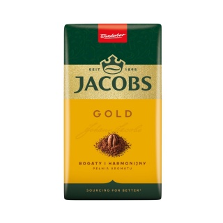 Kawa JACOBS GOLD, mielona, 500 g, Kawa, Artykuły spożywcze