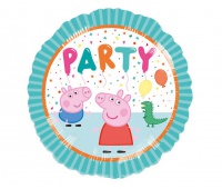 BALON FOLIOWY 18" CIR PEPPA PIG PARTY, Podkategoria, Kategoria