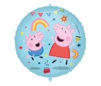 BALON FOLIOWY 18" PEPPA PIG MESSY PLAY
