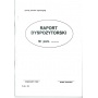 Raport dyspozytorski Sm 106, A4, TYPOGRAF, 02127, offsetowy, Transportowe, Druki akcydensowe