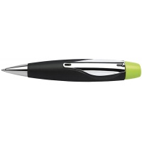 Ballpoint pen, rectractable, SCHNEIDER ID, M, yellow