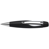 Ballpoint pen, rectractable, SCHNEIDER ID, M, chrome plated