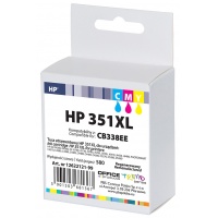 Ink OP R HP CB338EE/HP 351XL (for OJ J5780), cyan, magenta, yellow