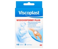 Plaster wodoodporny VISCOPLAST Plus, 10szt., Plastry, apteczki, Artykuły higieniczne i dozowniki