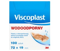 Waterproof plaster, VISCOPLAST, 72x19mm, box, 100 pcs