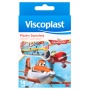 Plaster for children, VISCOPLAST, Airplanes, 10 pcs