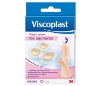 Plaster, gel, for blisters, VISCOPLAST, medium, 5 pcs