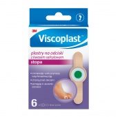Plaster, for corns, VISCOPLAST Poloderm, 6 pcs, Plasters, First Aid Kits, Cleaning & Janitorial Supplies and Dispensers