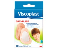 Plaster okulistyczny VISCOPLAST Optiplast, 82x57mm, 10szt., Plastry, apteczki, Artykuły higieniczne i dozowniki