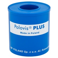 Plaster roll, fabric strip, VISCOPLAST Polovis, 50mmx5m, white